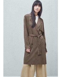 Mango Outlet Double Breasted Trench