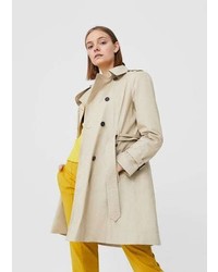 Mango Double Breasted Trench