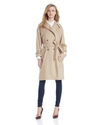 Steven Alan Edouard Double Breasted Striped Trench Coat