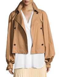 Elizabeth and James Eleta Double Breasted Trench Jacket