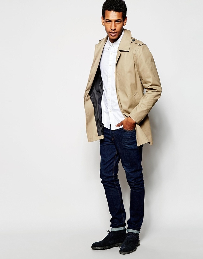 Selected Homme Trench Coat, $198 | Asos | Lookastic