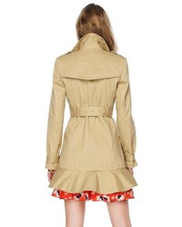 Juicy Couture Ruffled Trench Coat