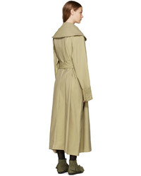 J.W.Anderson Jw Anderson Tan Draped Trench Coat