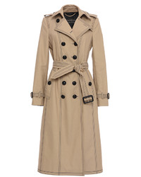 Burberry Luggage Stitch Slim Fit Trench Coat