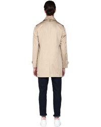 Mackage Lazaro Sand Neo Trench Mackintosh Jacket With Hood