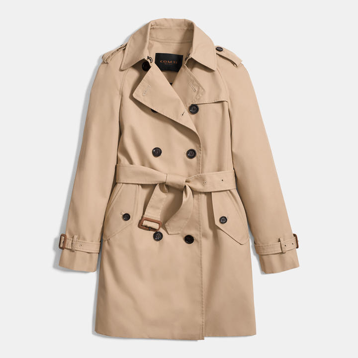 Coach Modern Trench, $575 | Coach | Lookastic