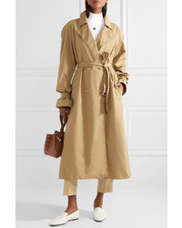 The Row Nueta Oversized Wool Blend Trench Coat