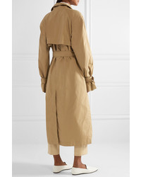 The Row Nueta Oversized Wool Blend Trench Coat