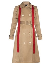 Undercover Removable Sleeved Silk Blend Trench Coat