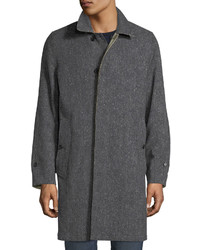Burberry Reversible Gabardine Tweed Trench Coat