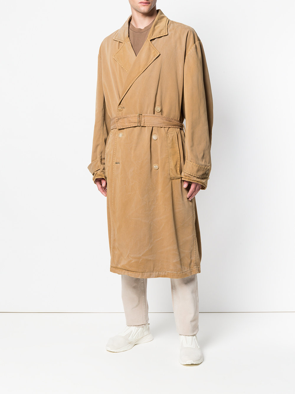 Yeezy Season 6 Trench Coat, $689 | farfetch.com | Lookastic