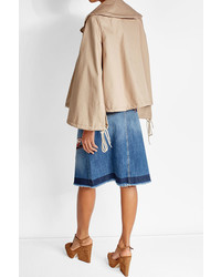 See by Chloe See By Chlo Cropped Cotton Trench Coat