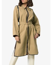 See by Chloe See By Chlo Zip Up Cotton Trench Coat
