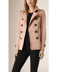 Burberry Short Technical Trench Coat