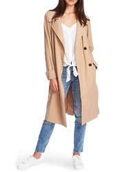 1 STATE Soft Twill Trench Coat