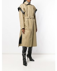 Givenchy Square Shoulder Oversized Trench Coat