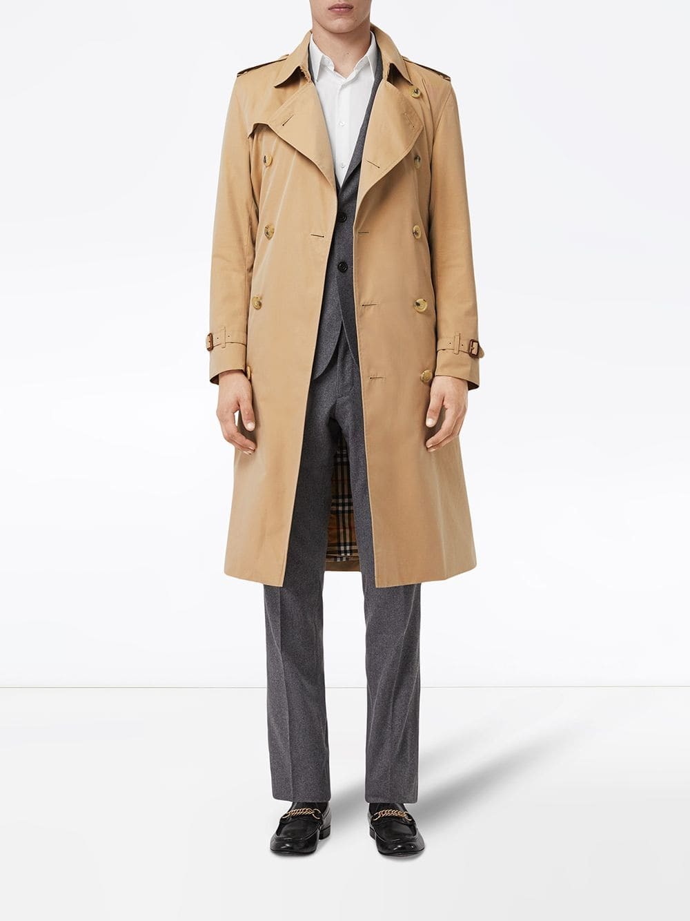 Burberry The Long Kensington Heritage Trench Coat, $2,490 | farfetch ...