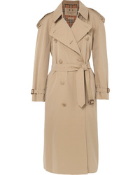 Burberry The Westminster Long Cotton Gabardine Trench Coat