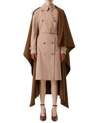 Burberry Trench Coat With Attached Cashmere Blanket