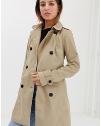 Pimkie Trench Coat With In Beige