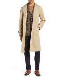 Ring Jacket Trim Fit Cotton Trench Coat