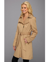 Vince Camuto Zipper Belted Trench