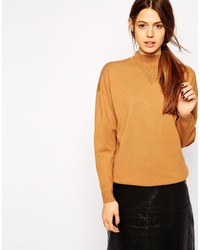Asos Collection Structured Sweater With Turtleneck