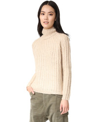 Blank Denim Turtleneck Sweater