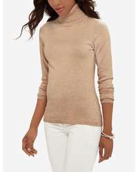 The Limited Buttoned Shoulder Turtleneck Sweater