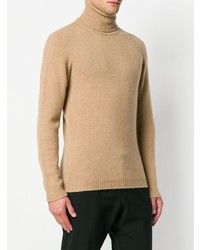 Roberto Collina Turtleneck Fitted Sweater