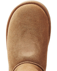 UGG Australia Fur Lined Suede Boots With Buckle