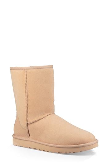 ugg classic ii genuine shearling lined short boots