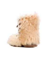 Saint Laurent Furry Boots