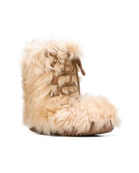 Saint Laurent Furry Boots