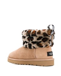 UGG Australia Leopard Roll Down Boots