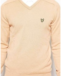 Lyle & Scott 1960 Sweater With V Neck In Lambswool