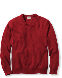 L.L. Bean Cashmere Sweater V Neck