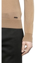 DSQUARED2 V Neck Wool Sweater With Pocket