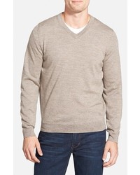 Nordstrom Merino Wool V Neck Sweater