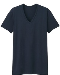 Uniqlo Heattech V Neck T Shirt
