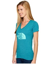 The North Face Short Sleeve Half Dome V Neck Tee T Shirt