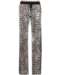 Roberto Cavalli Cheetah Chenille Track Pants