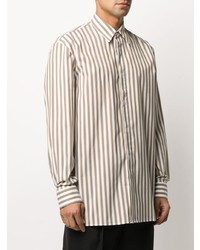 Maison Margiela Striped Long Sleeves Shirt