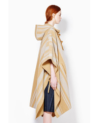 3.1 Phillip Lim Poncho With Embroidered Rings Strap Closure