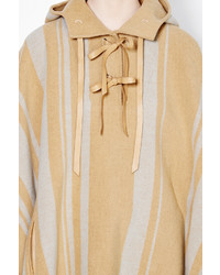 3.1 Phillip Lim Poncho With Embroidered Rings Strap Closure