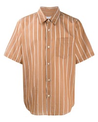 Ami Paris Relaxed Fit Striped Shirt