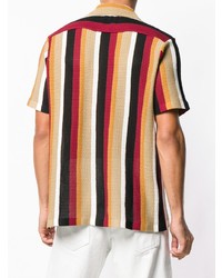 Cmmn Swdn Striped Knit Shirt