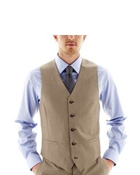 JF J.Ferrar Jf J Ferrar Slim Fit Suit Vest