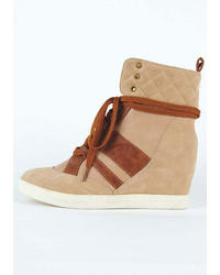 Alloy Chloe Quilted Wedge Sneaker