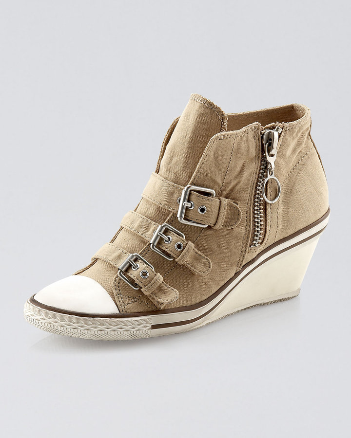 basic closed toe mid wedge fw0fw04787 desert sky dw5